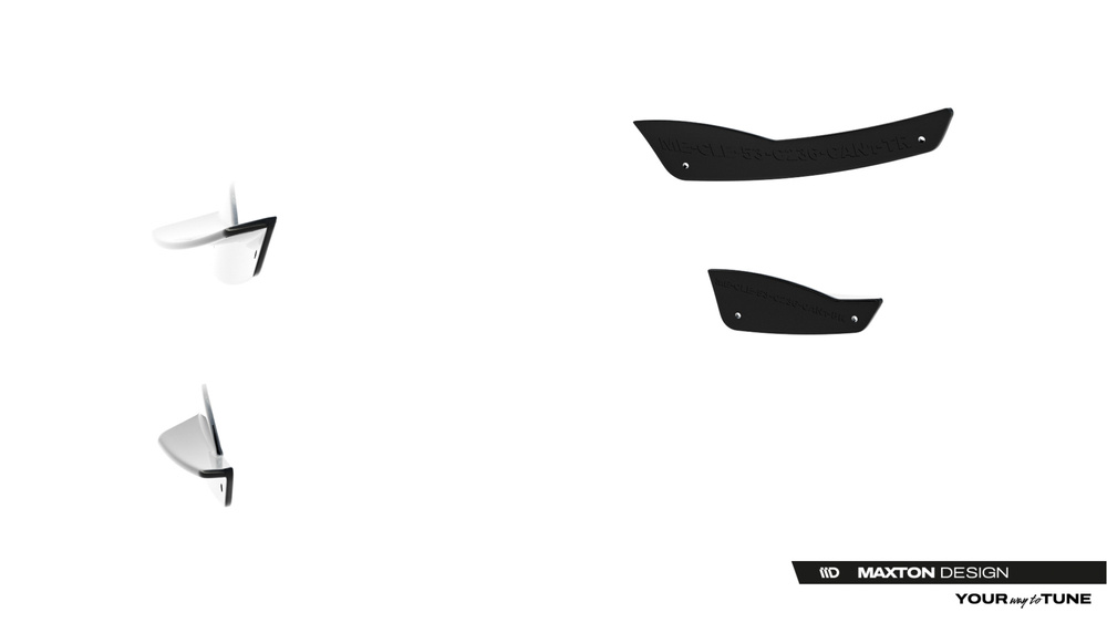 Ailes de pare-chocs avant (Canards) Mercedes-AMG CLE 53 Aero C236