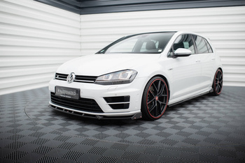 Lame Du Pare-Chocs Avant V.5 + Ailerons Volkswagen Golf R / R-Line Mk7