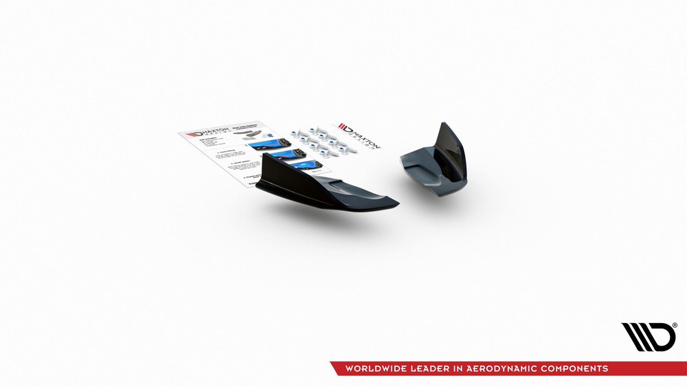 Lames De Pare-Chocs Arrière Latérales Ford Fiesta 7 ST Facelift