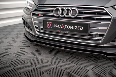 Lame Du Pare-Chocs Avant V.1 Audi S5 / A5 S-Line F5 Coupe / Sportback