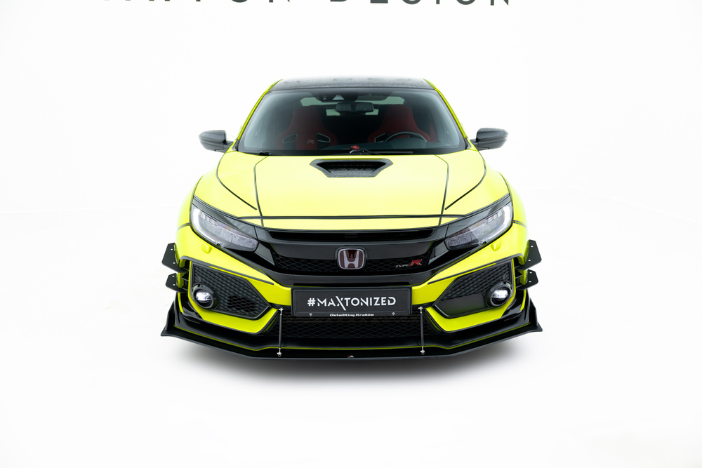 Street Pro Lame Du Pare-Chocs Avant Honda Civic Type-R Mk10 / Mk10 Facelift