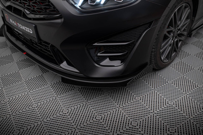 Street Pro Lame Du Pare-Chocs Avant  + Flaps Kia Proceed GT Mk3 Facelift / Ceed GT / GT - Line Mk1 Facelift