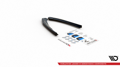 Lames De Pare-Chocs Arrière Latérales Abarth 124 Spider