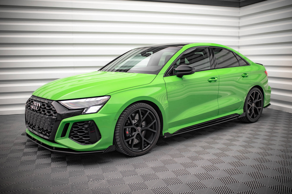 Street Pro Rajouts Des Bas De Caisse + Flaps Audi RS3 Sedan 8Y