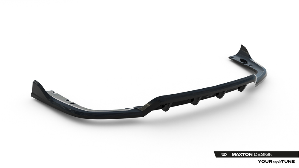 Arriere Splitter (avec une barre verticale) V.2 BMW X6 M-Pack G06 Facelift