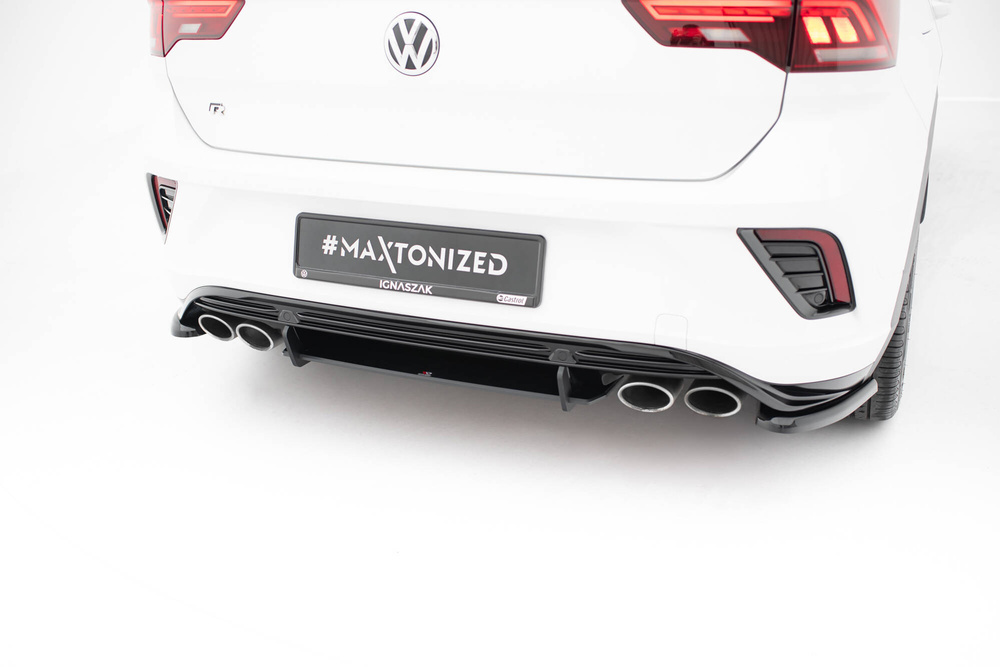 Street Pro Central Diffuseur Arriere Volkswagen T-Roc R Mk1