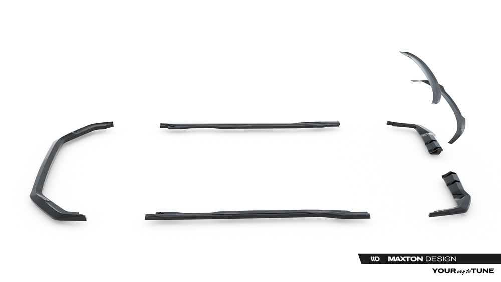 Ensemble Diffuseur V.1 Honda Civic Type-R Mk 11