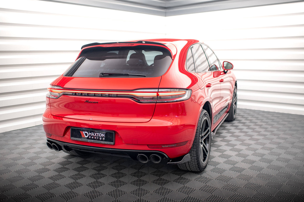 Lames De Pare-Chocs Arrière Latérales Porsche Macan GTS / Sport Design Mk1 Facelift