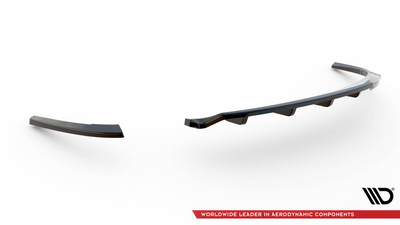 Arriere Splitter (avec une barre verticale) Audi A5 Coupe 8T Facelift