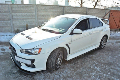 Rajouts Des Bas De Caisse Mitsubishi Lancer Evo X