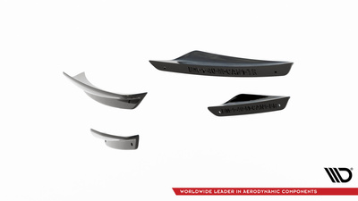 Ailes de pare-chocs avant (Canards) BMW 1 M-Pack / M135i / 128ti F40