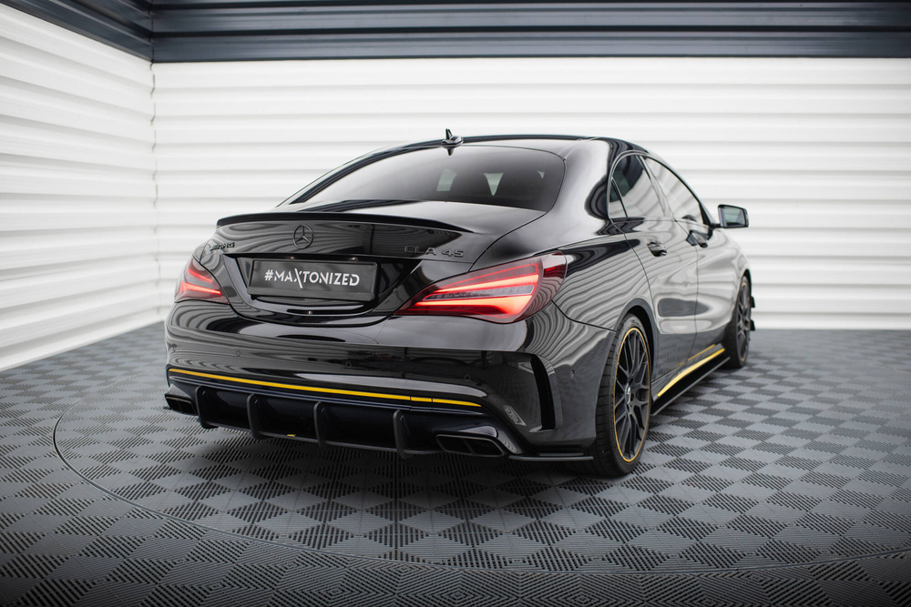 Street Pro Lame Du Pare Chocs Arriere Mercedes-AMG CLA 45 C117 Facelift