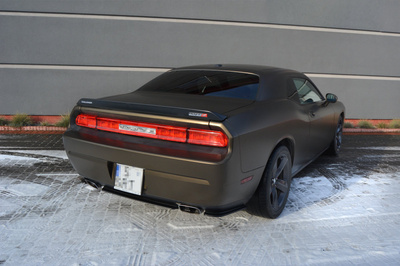 Arriere Splitter DODGE CHALLENGER MK3. PHASE-I SRT8 COUPE (sans barres verticales)