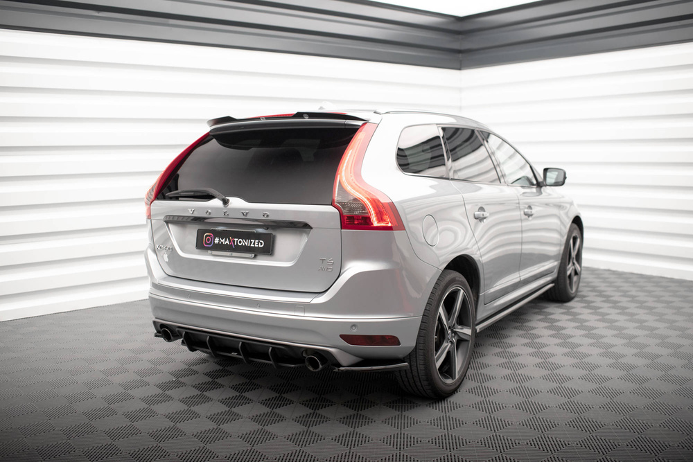 Lames De Pare-Chocs Arrière Latérales Volvo XC60 R-Design Mk1 Facelift