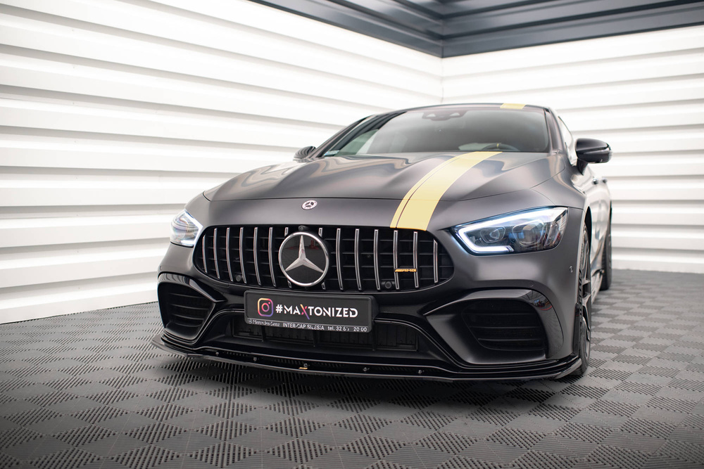Lame Du Pare-Chocs Avant V.2 Mercedes-AMG GT 63S 4 Door Coupe Aero X290
