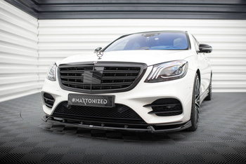Lame Du Pare-Chocs Avant V.2 Mercedes-Benz S AMG-Line W222 Facelift