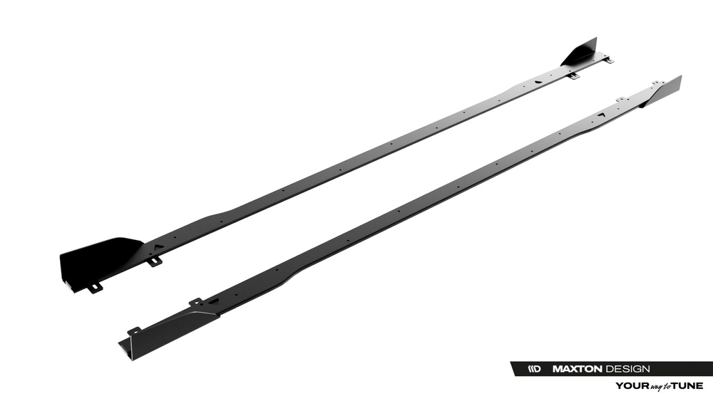 Street Pro Rajouts Des Bas De Caisse + Flaps Audi A5 S-Line / S5 Sedan / Avant B10