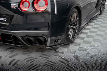 Street Pro Lame Du Pare Chocs Arriere Nissan GTR R35 Facelift