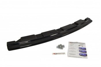 Arriere Splitter BMW 5 M-Pack Sedan/Touring F10/F11 - sans barres verticales (avec deux extrémités d'échappement simples)