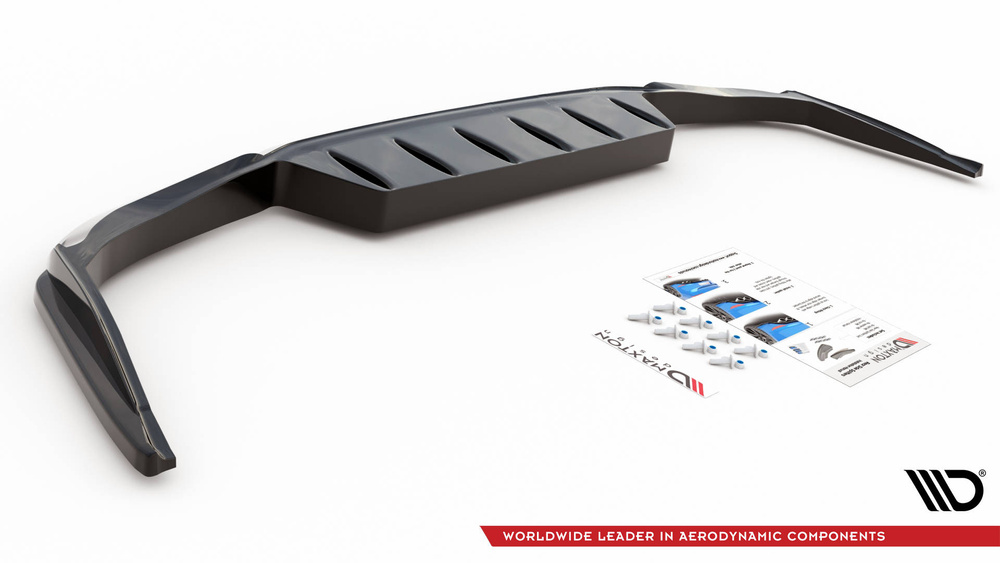 Arriere Splitter (avec une barre verticale) Lexus UX Mk1