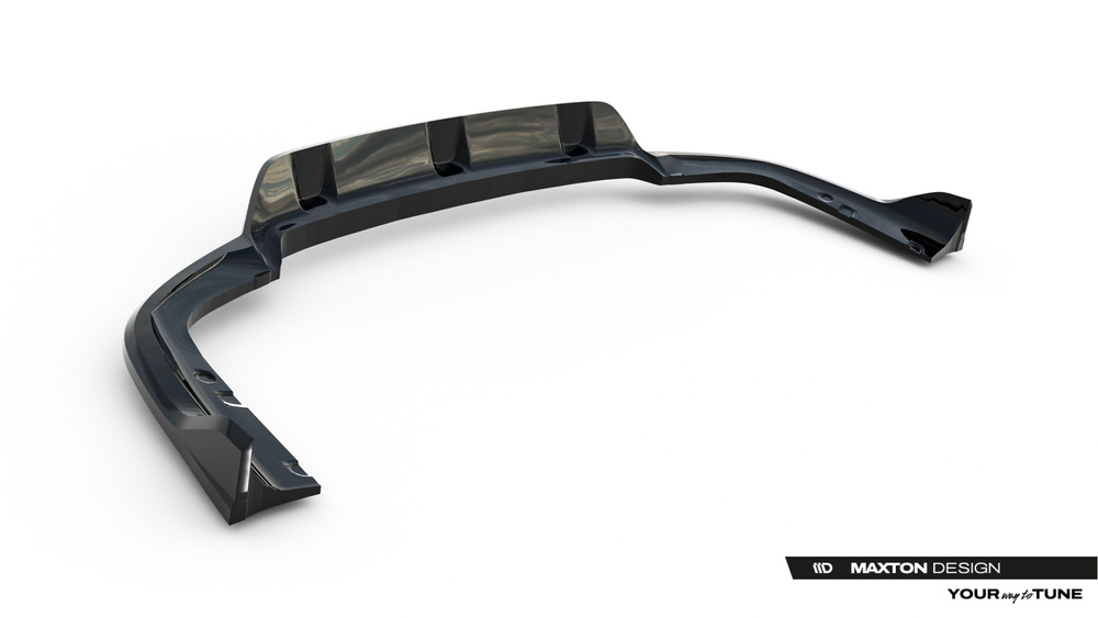 Arriere Splitter (avec une barre verticale) V.2 BMW X6 M-Pack G06 Facelift
