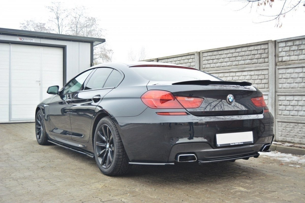 Arriere Splitter BMW 6 Gran Coupé MPACK (avec une barre verticale)