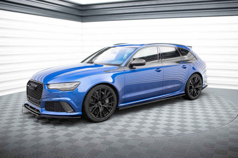 Rajouts Des Bas De Caisse Pour V.1 Audi RS6 C7 / C7 Facelift