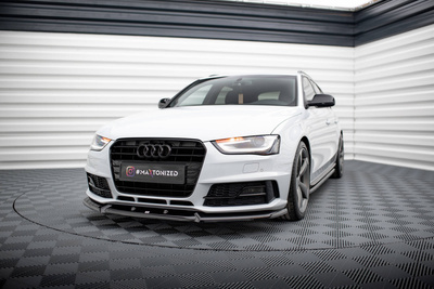 Lame Du Pare-Chocs Avant V.1 Audi A4 Competition B8 Facelift