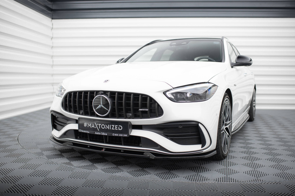 Lame Du Pare-Chocs Avant V.1 Mercedes-Benz C AMG-Line / 43 AMG W206