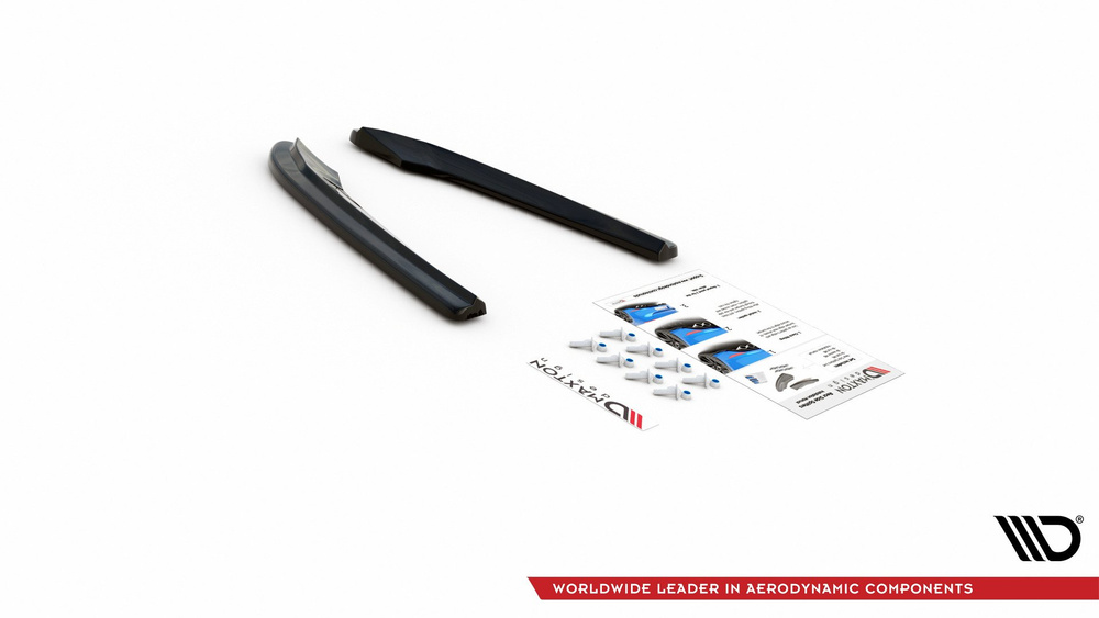 Lames De Pare-Chocs Arrière Latérales Audi S4 / A4 S-Line B8 Sedan