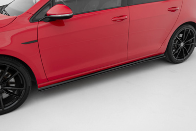 Street Pro Rajouts Des Bas De Caisse Volkswagen Golf R / R-Line Mk7 Facelift