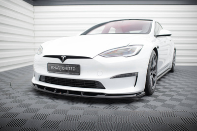 Lame Du Pare-Chocs Avant V.3 Tesla Model S Plaid Mk1 Facelift