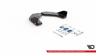 Lames De Pare-Chocs Arrière Latéraless V.7 + Ailerons Hyundai I30 N Mk3 Hatchback