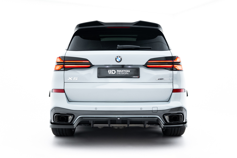 Arriere Splitter (avec une barre verticale) V.2 BMW X5 M-Pack G05 Facelift