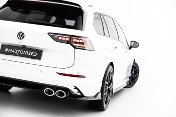 Lames De Pare-Chocs Arrière Latérales V.1 Volkswagen Golf R Variant Mk8 / Mk8 Facelift