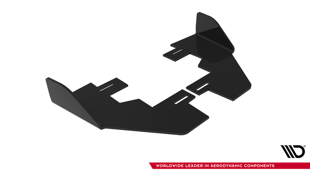 Rear Side Flaps V.2 BMW 1 M-Pack F70