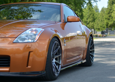 SET DES DIFFUSEUR DES BAS DE CAISSE NISSAN 350Z