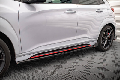 Rajouts Des Bas De Caisse V.1 + Flaps Hyundai Kona N Mk1