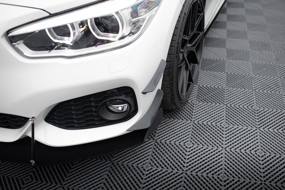 Ailes de pare-chocs avant (Canards) BMW 1 M-Pack / M140i F20 Facelift