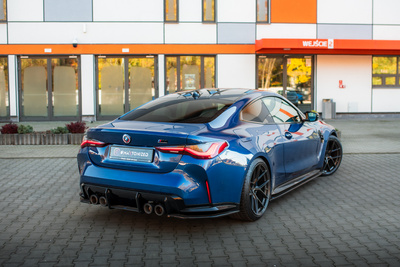 Lames De Pare-Chocs Arrière Latérales  V.2 BMW M4 G82 / G82 Facelift