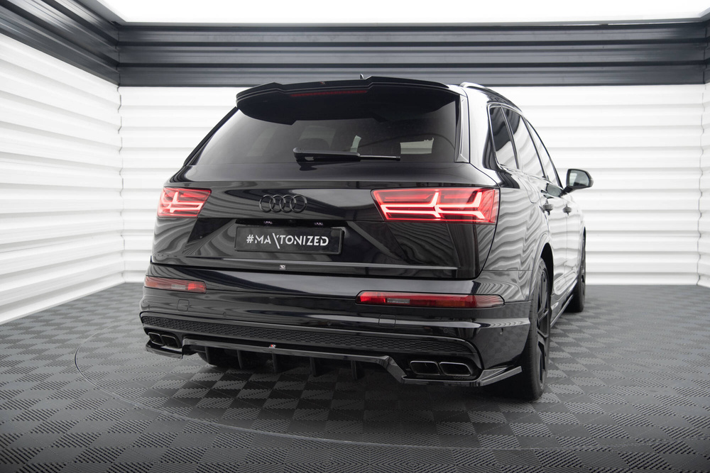 Arriere Splitter (avec une barre verticale) Audi SQ7 / Q7 S-Line Mk2