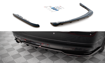 Arriere Splitter (avec une barre verticale) BMW 3 Sedan E90