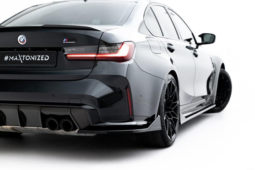 Lames De Pare-Chocs Arrière Latérales V.5 BMW M3 Sedan / Touring G80 / G81