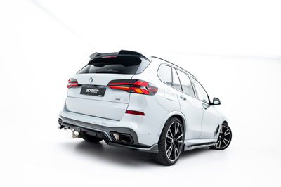 Arriere Splitter (avec une barre verticale) V.2 BMW X5 M-Pack G05 Facelift