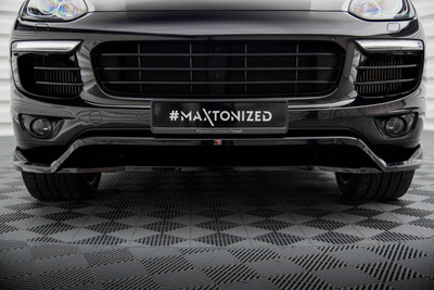 Lame Du Pare-Chocs Avant Porsche Cayenne Mk2 Facelift