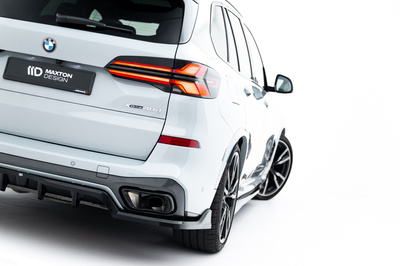 Arriere Splitter (avec une barre verticale) V.2 BMW X5 M-Pack G05 Facelift