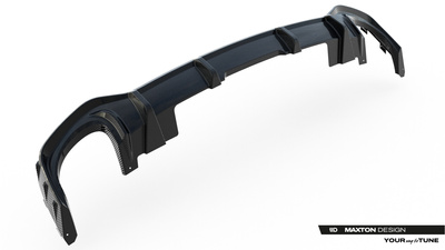 Fibre de Carbone Diffuseur Arrière Audi RSQ8 Mk1