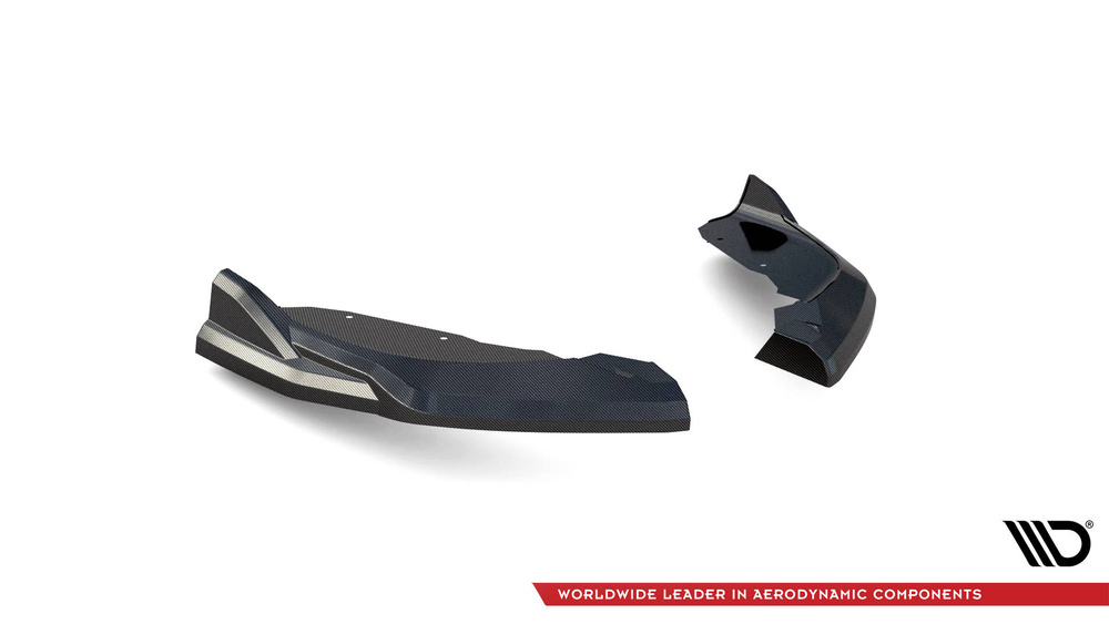 Fibre de Carbone Lames De Pare-Chocs Arrière Latérales BMW 1 M-Pack /  M135i / 128ti F40