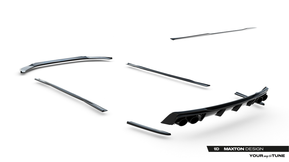 Ensemble Diffuseur Audi A6 S-Line Sedan / S6 Sedan C8