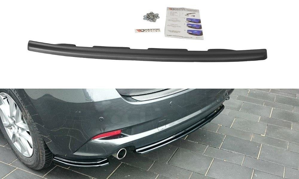 Arriere Splitter Mazda 3 BM (Mk3) Facelift (sans barres verticales)